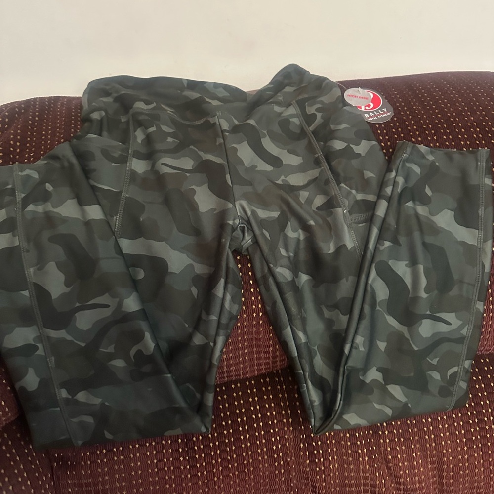 Bally WomensCamouflage Leggings. NWT